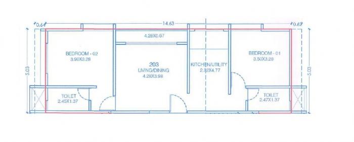 PG Ashwin - Floor Plan