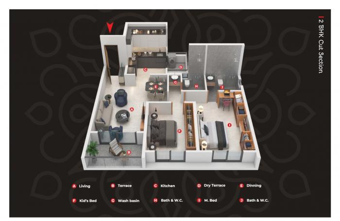 Trident World - Floor Plan
