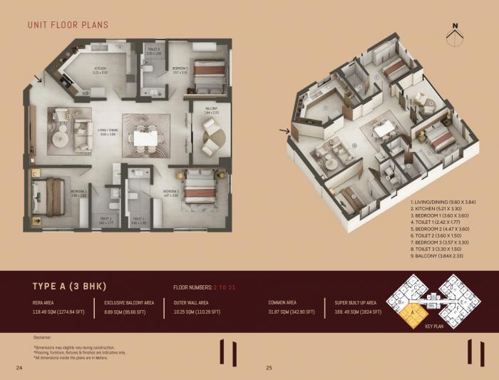 Builtech Aura - Floor Plan