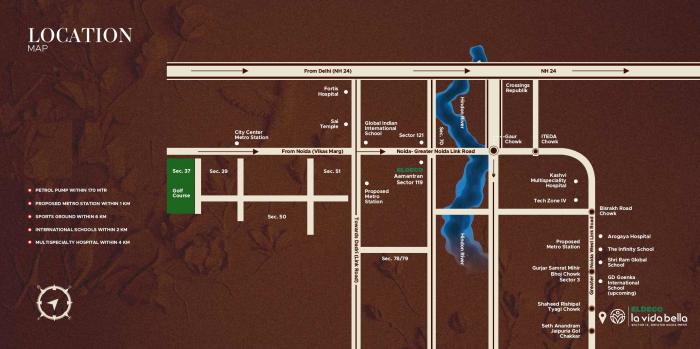 Eldeco La Vida Bella - Locality