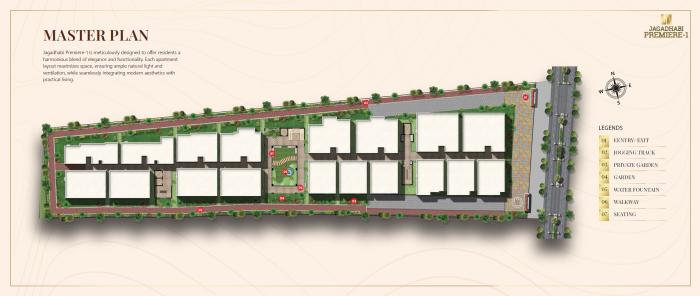Jagadhabi Premier - Master Plan