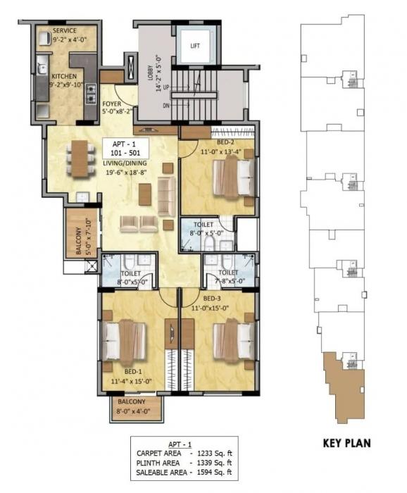 Vriksham Vedanta - Floor Plan