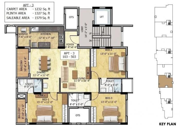 Vriksham Vedanta - Floor Plan