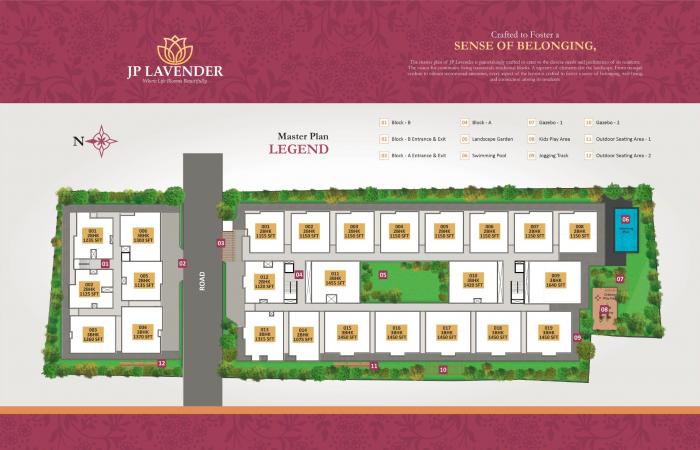 JP Lavender - Master Plan