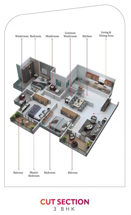 Krishna Austin - Floor Plan