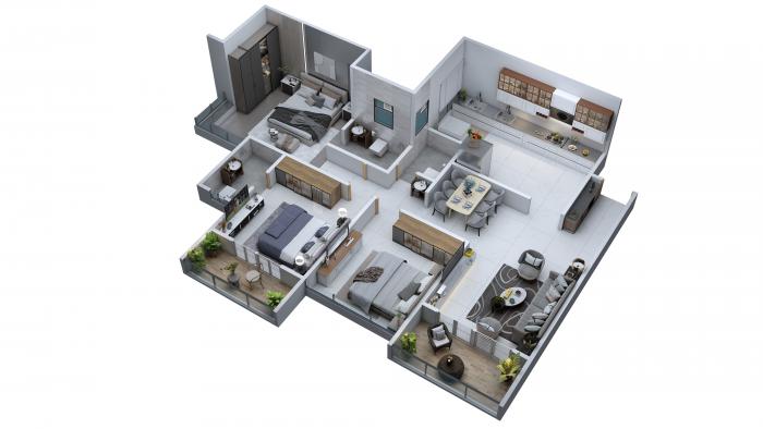 Krishna Austin - Floor Plan