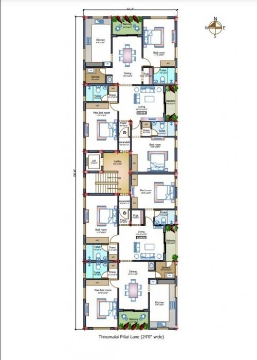 Pushkars Padmashri - Site Plan
