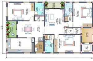 Pushkars Padmashri - Floor plan