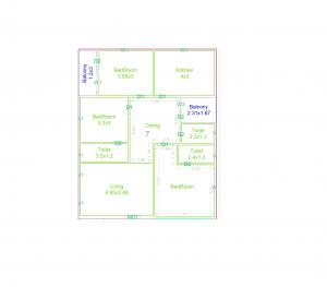 SR Adith Reddy Enclave - Floor plan