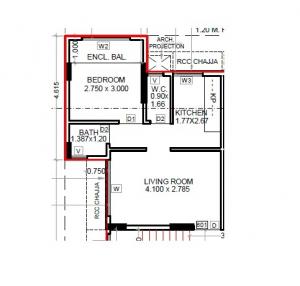 Sai Ankit Height - Floor plan