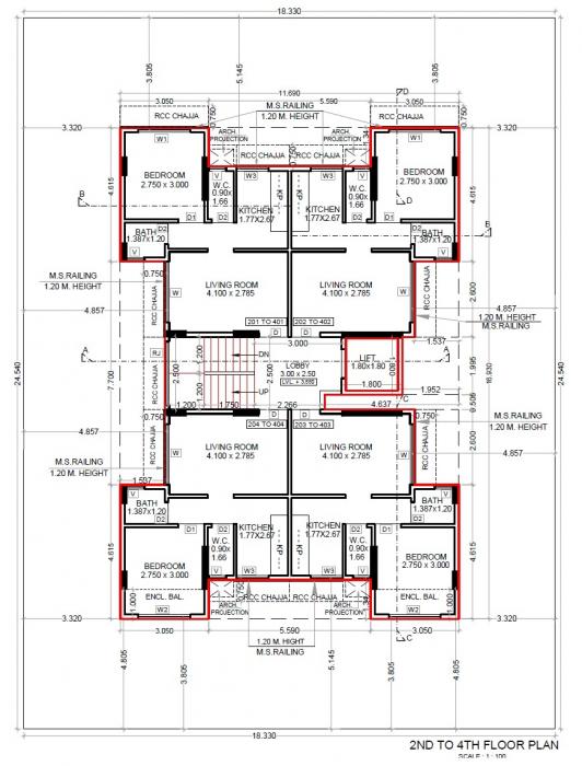 Sai Ankit Height - Site Plan