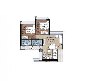 Mextech Miraya Divine - Floor plan