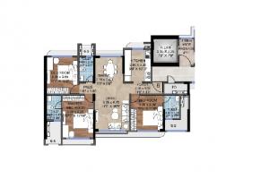 Mextech Miraya Divine - Floor plan