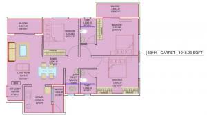 Infinity Towers - Floor plan