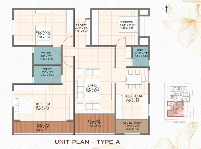 Nestcon Pakhar - Floor Plan