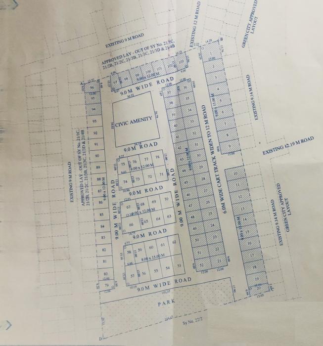 Eshwari Nagar - Master Plan