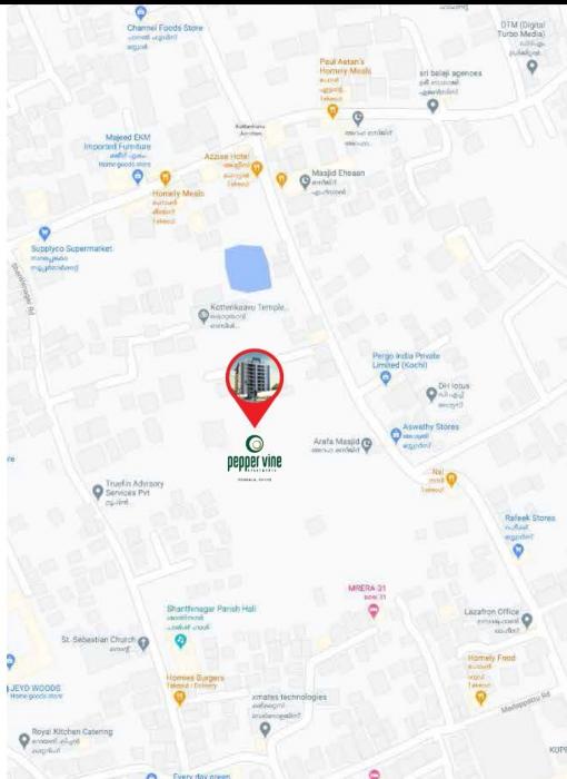 Synthite Pepper Vine - Locality