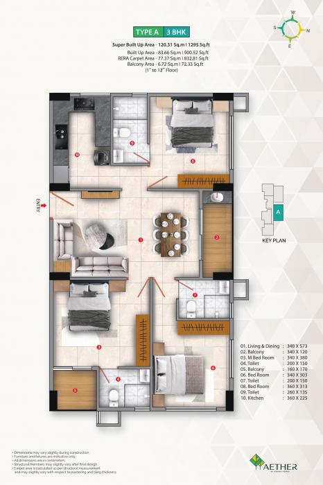 Adora Aether - Floor Plan