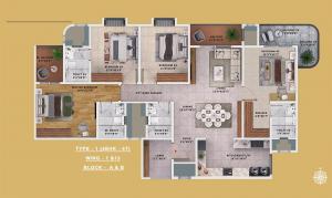 Sattva Vasanta Skye - Floor plan