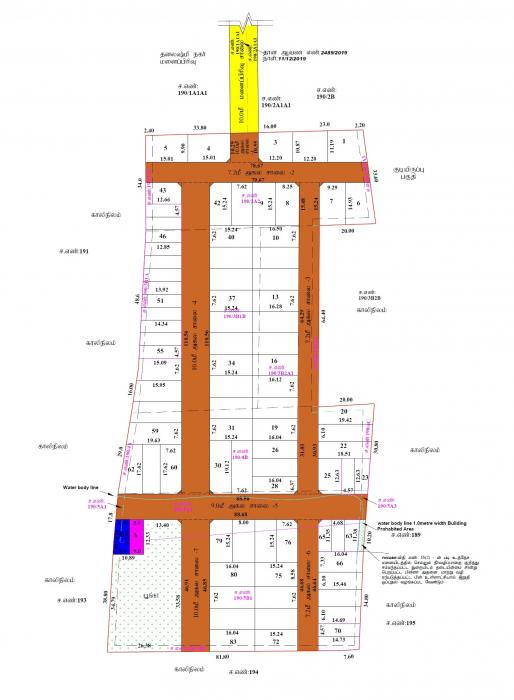 Gvb Nagar Extension - Master Plan