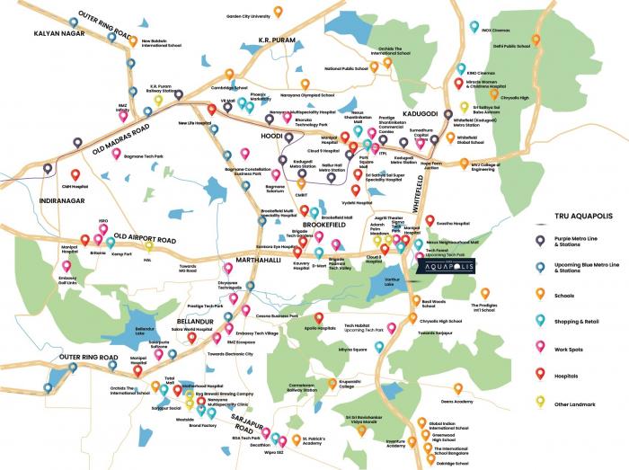 Tru Aquapolis - Locality