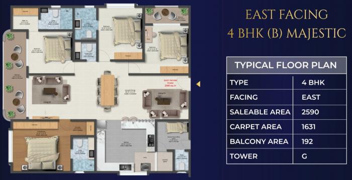 Tru Aquapolis - Floor Plan