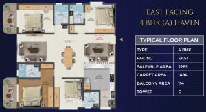 Tru Aquapolis - Floor plan