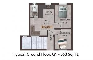 Crest Uberta - Floor plan