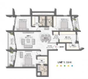 Opera Akshar - Floor plan