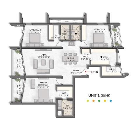 Opera Akshar - Floor Plan