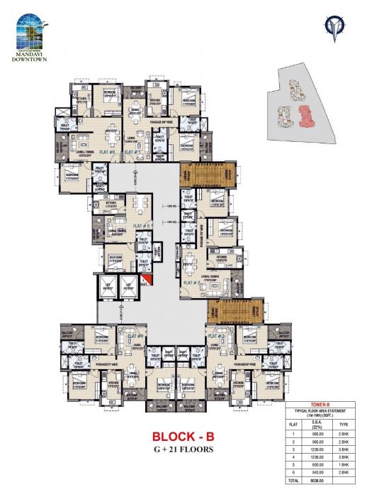 Mandavi Downtown - Site Plan