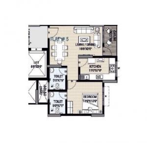 Mandavi Downtown - Floor plan