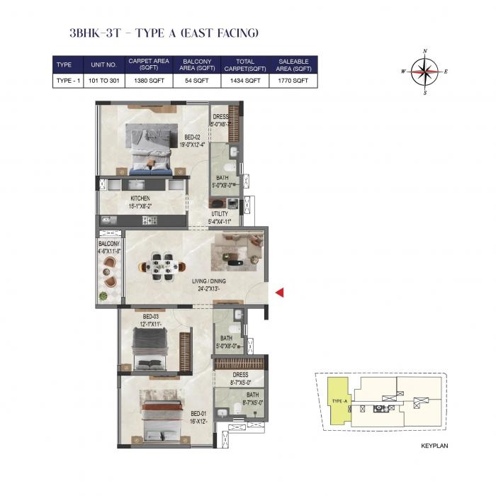 CG Zanora - Floor Plan