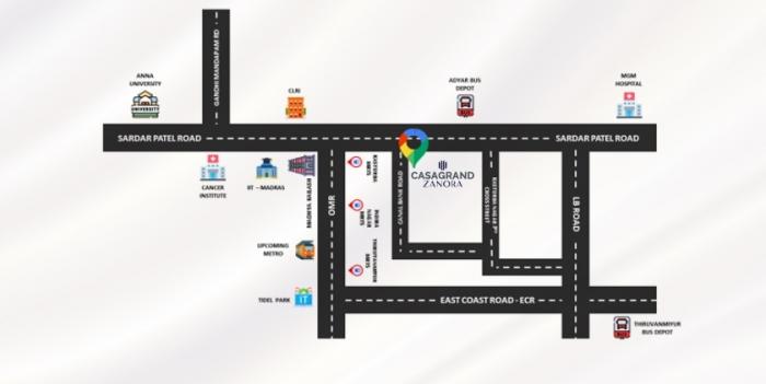 CG Zanora - Locality