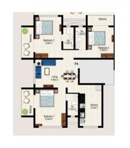 Master Glory - Floor plan