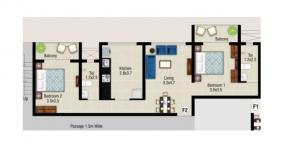Master Glory - Floor plan