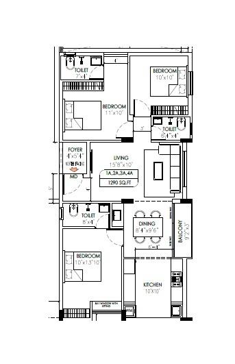 Cube Luxor - Floor Plan