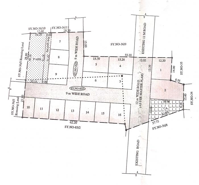 Devarayapatna Layout - Master Plan