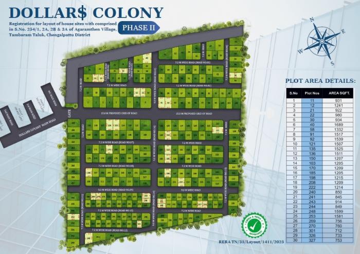 Dollars Colony Phase 2 - Master Plan