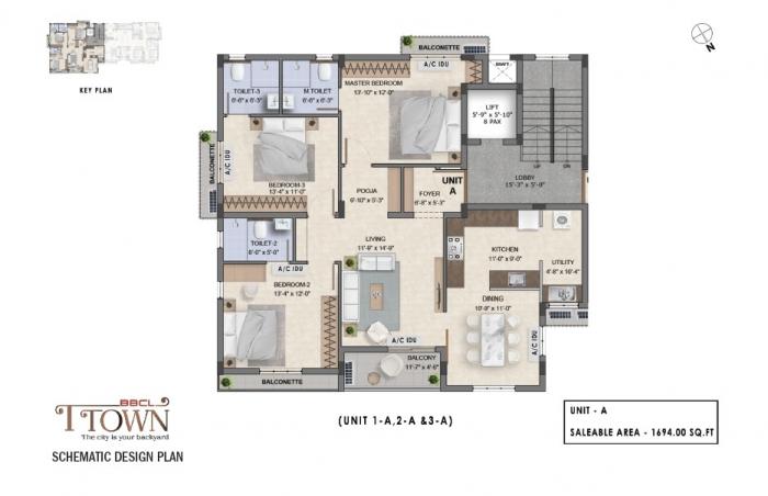BBCL T Town - Floor Plan