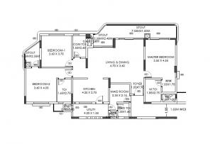 Roach Cicada - Floor plan
