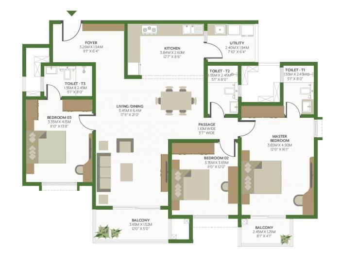 Cloud Forest - Floor Plan