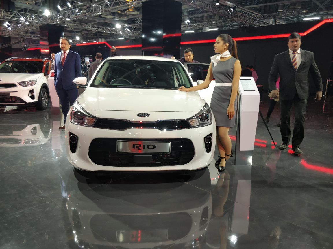 KIA8217s product line-up at Auto Expo 2018 KIA8217s product line-up at Auto Expo 2018