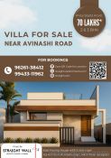 2 BHK 900 Sq. ft Villa for Sale in Mylampatti, Coimbatore