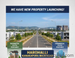 1200 Sq. ft Plot for Sale in Harohalli-Kanakapura Road, Bangalore
