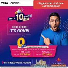 3 BHK 900 Sq. ft Apartment for Sale in Kalyan Bhiwandi Road, Thane