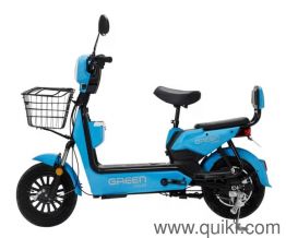 Green Udaan Low Speed Electric Scooter Non RTO 30 KM Range with Portab