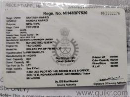 Mahindra Bolero Pick up sale in Navi Mumbai