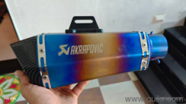 exhaust from AKRAPROVIC company