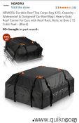 ROOF bag 425L capacity 